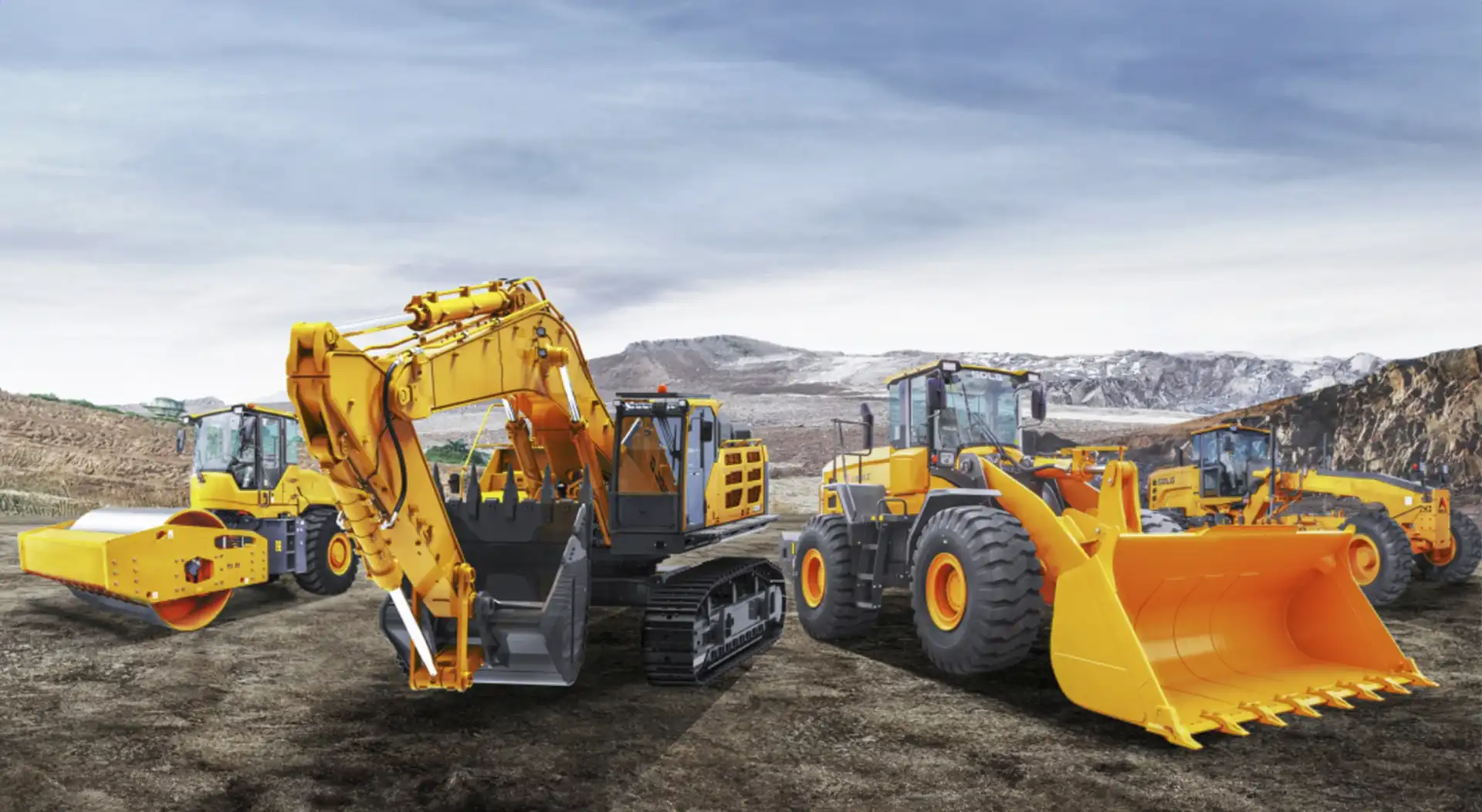 Extensive range of Heavy Equipment